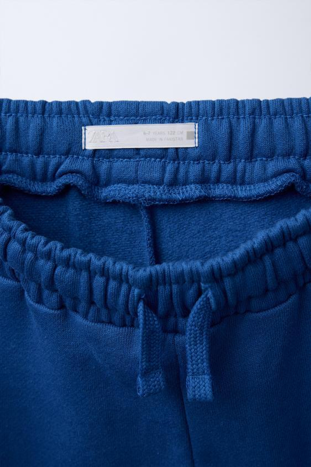 ZARA ДЖОГГЕРЫ С НАДПИСЬЮ, СИНИЙ ЭЛЕКТРИК