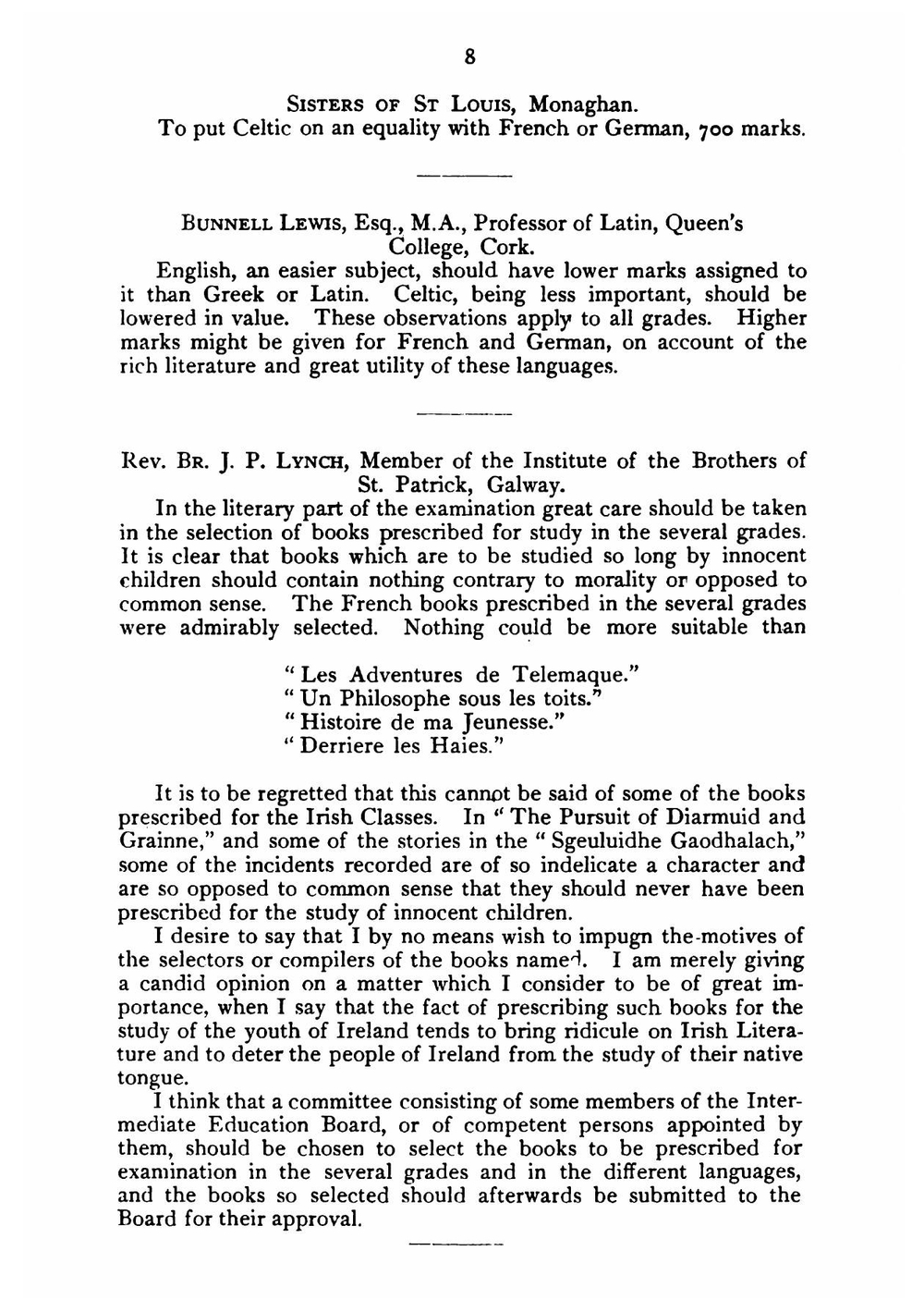 The Irish language and Irish intermediate education | Connradh na Gaedhilge