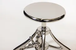 Кофейный столик/стул "Лофт" Серебро