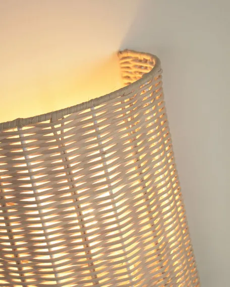 Настенный светильник Kimjit из ротанга