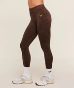 Леггинсы GYMSHARK Adapt Animal X Whitney Leggings Brown