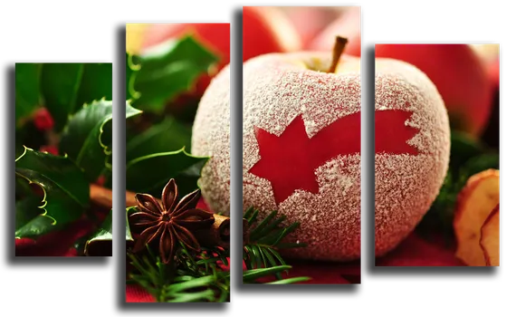 Модульная картина "Сахарное яблоко"