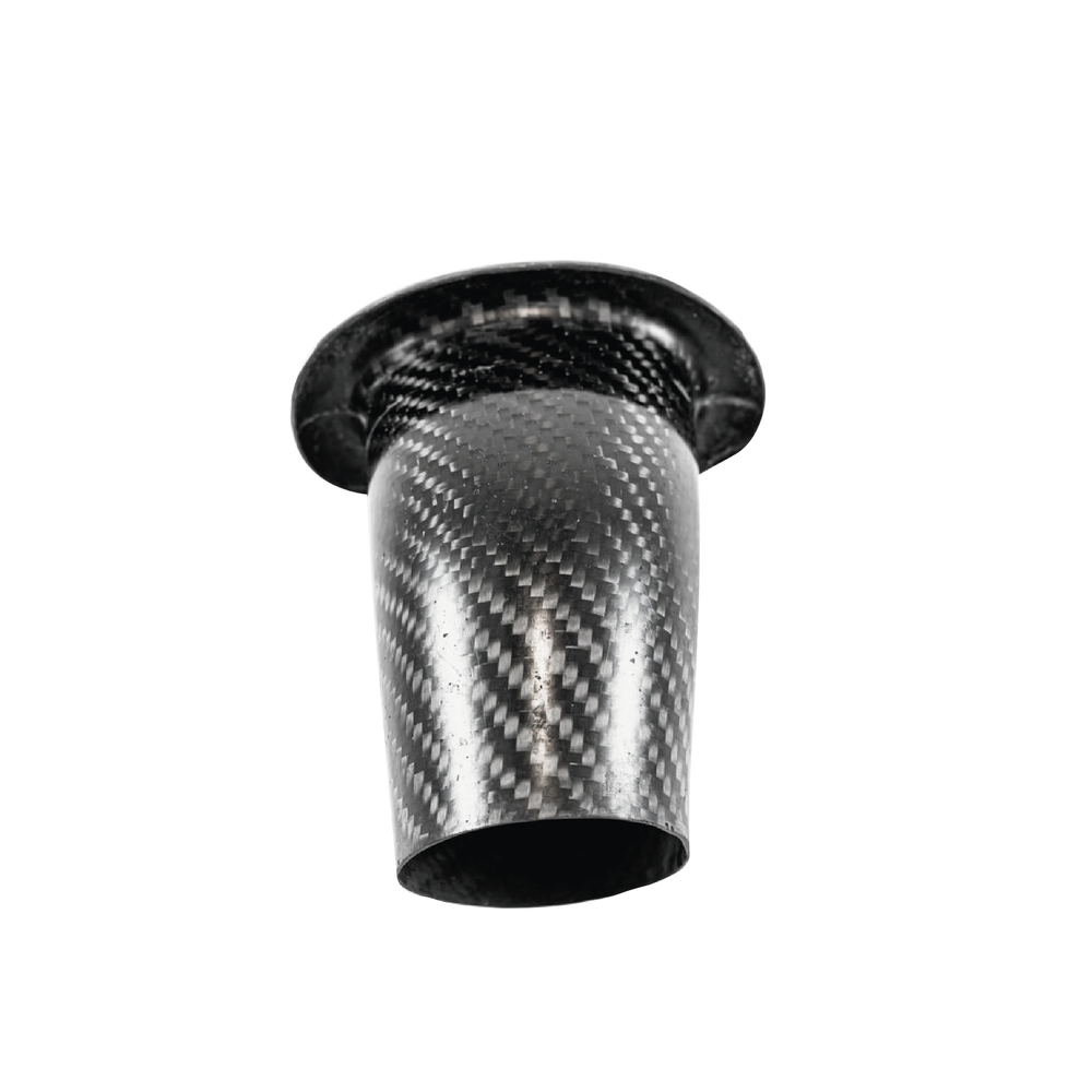 Вставка патрубка ФК KVS карбон GASGAS MC 250F/350F (20-23), FC250/350, SX-F250/350 (16-22)