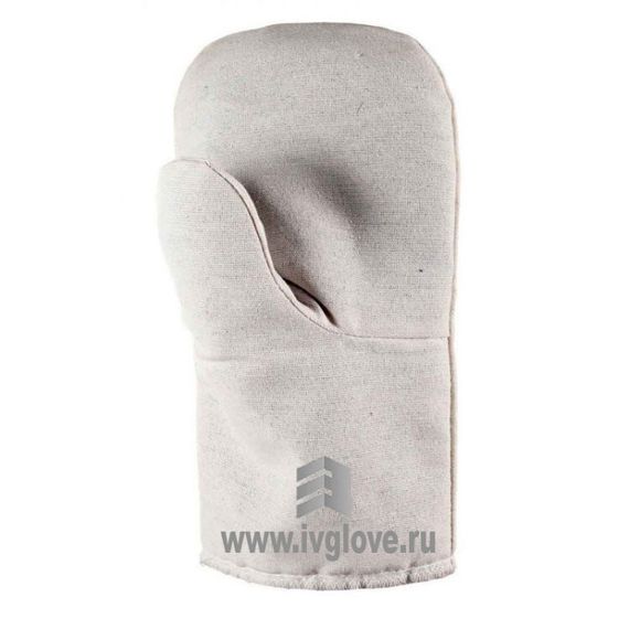 Рукавицы ХБ/ХБ Саржа сур./саржа сур./двунитка