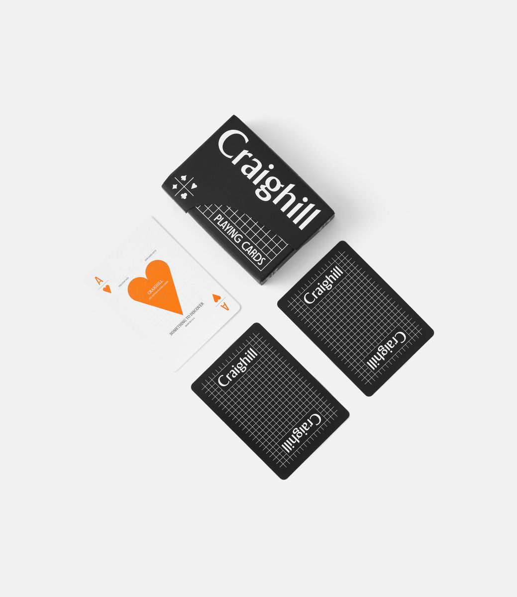 Craighill Playing Cards Black — игральные карты