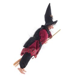 GAEM Игрушка набивная "Баба-яга", L14 W11 H45 см, 3в.