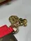 Держатель для карт Louis Vuitton Charms, красный
