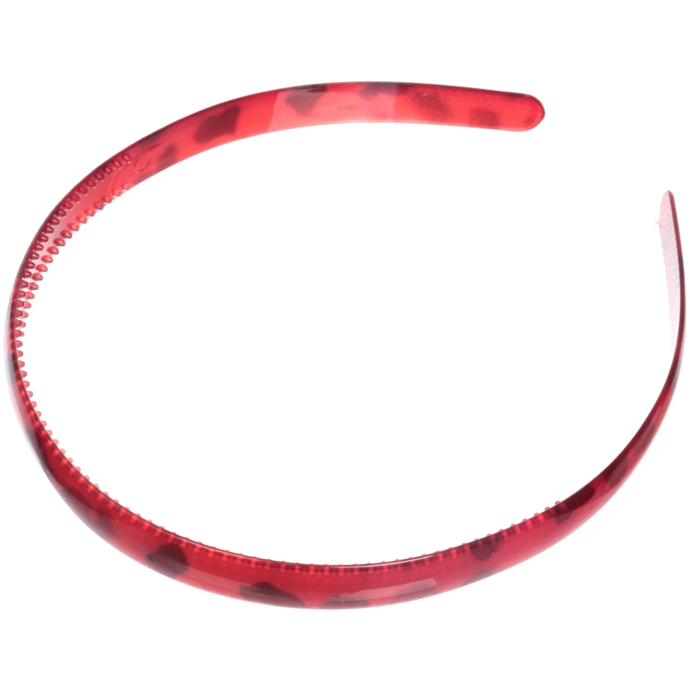 Ободок для волос пластиковый «Province - Kira», леопард, микс 6 цветов, 1,2см