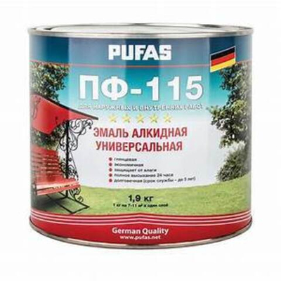 Эмаль ПФ-115 1,9кг Царицынские краски синяя