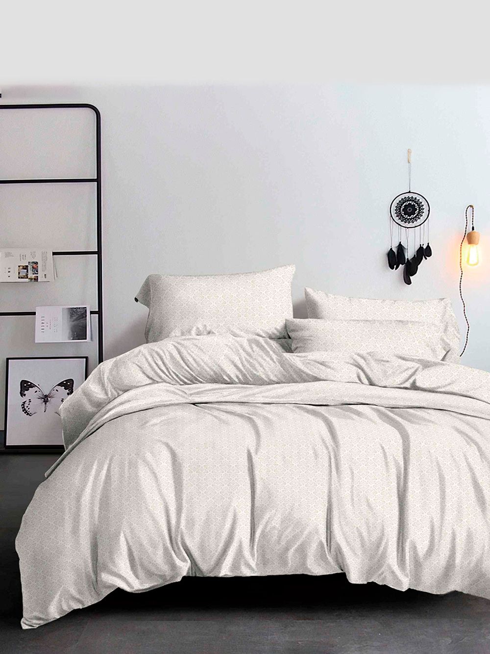 Наволочка 1шт Полисатин Simple House "Klassik" 40x60 см на молнии