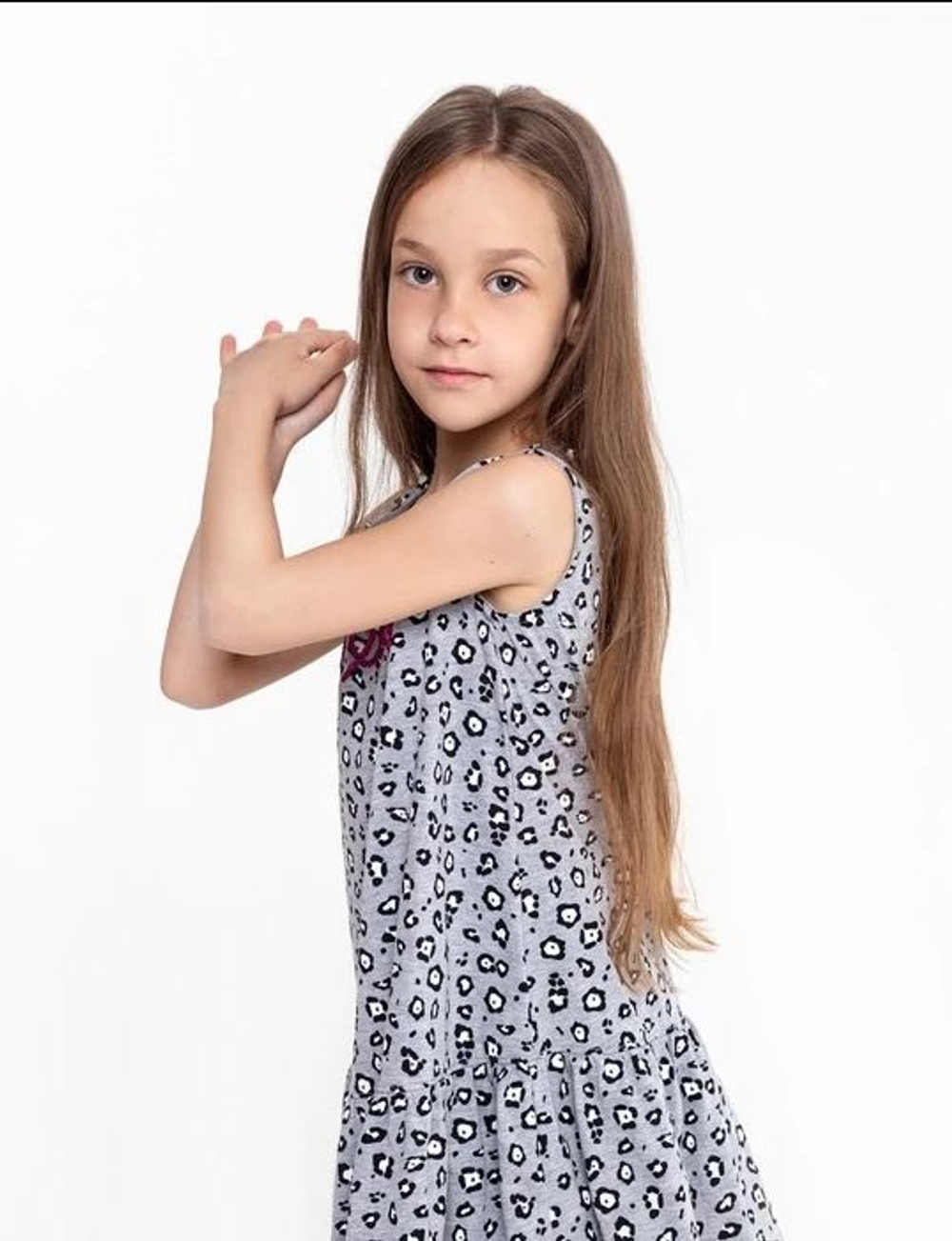 11-141-2 платье для девочки Luneva.