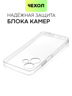 Чехол BROSCORP для Infinix Hot 30 Play (арт. INF-H30PLAY-TPU-01-TRANSPARENT)