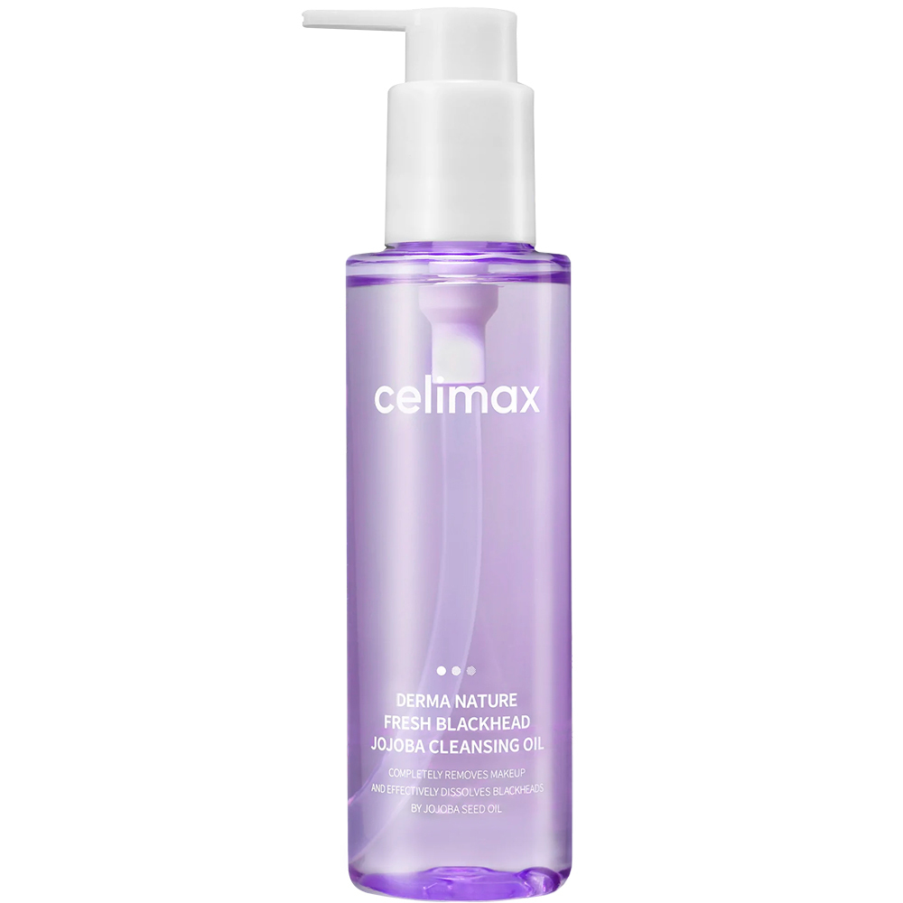 Гидрофильное масло от чёрных точек Celimax Derma Nature Fresh Blackhead Jojoba Cleansing Oil