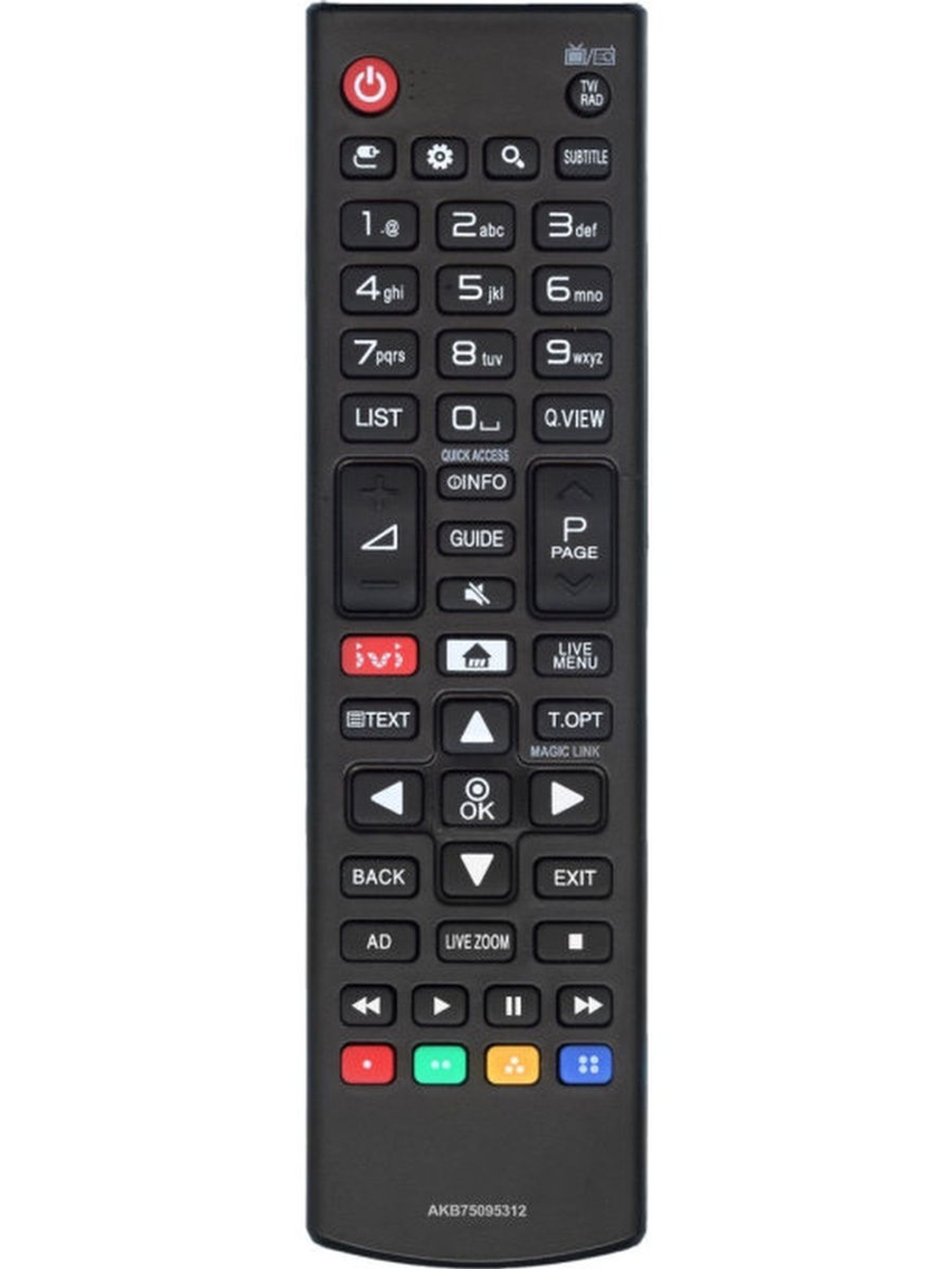 Пульт LG AKB75095312