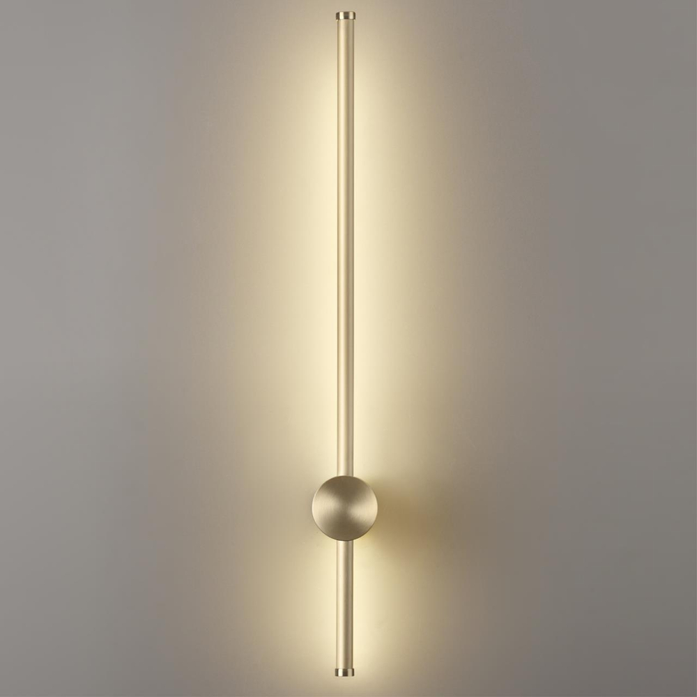 5678/8WLY УЦЕНКА LEDIO LN23 000 золотой Настенный светильник LED 8W 3000K 220V BRAM