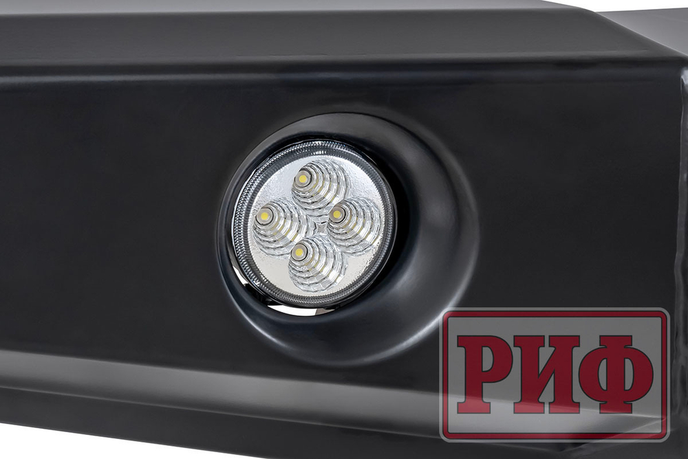 Бампер силовой передний Ford Ranger T6 2011-2015 с доп. фарами и защитной дугой РИФ