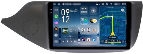 Магнитола для KIA Ceed 2 JD 2012-2018 (рамка матовая) - Teyes CC4-PRO монитор 9.5" 2K QLED на Android 13, Быстрейшая, Snapdragon 778G, ИИ, CarPlay, DSP, 4G SIM-слот