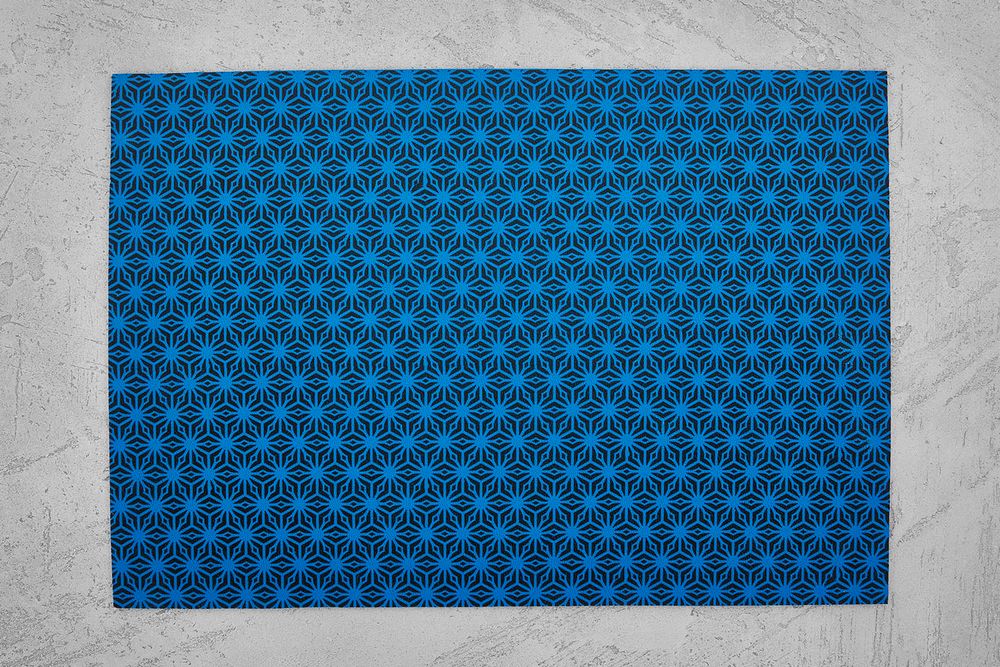 Kydex Stars blue 2,03мм, лист 300x200мм