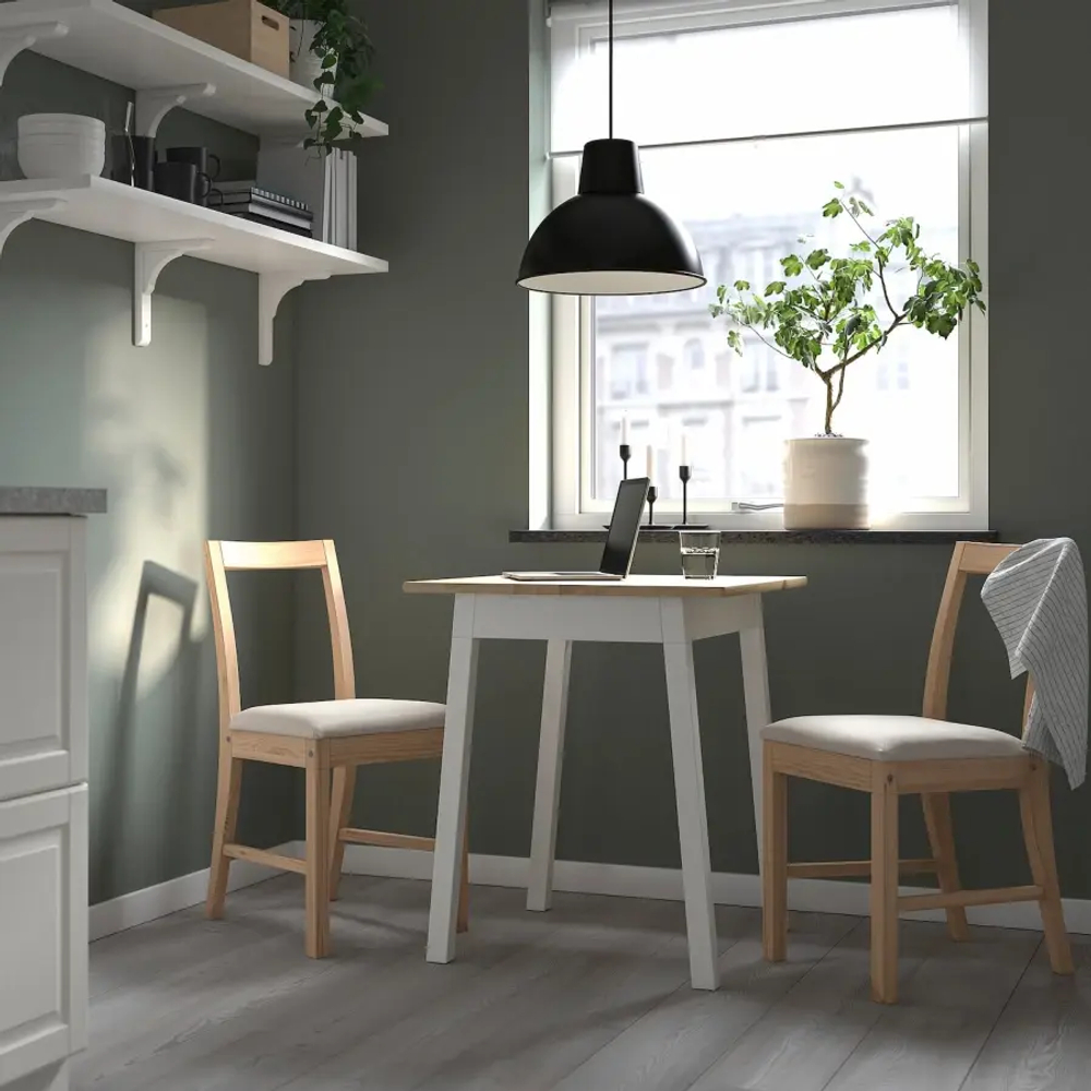 Набор кухонных столов - PINNTORP IKEA/ПИНТТОРП/ИКЕА, 65 см, бежевый