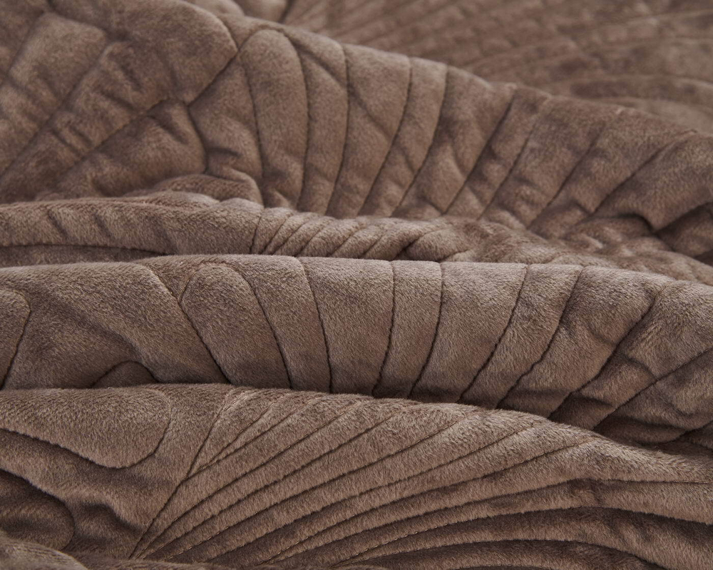 Покрывало 240x280 Sofi De MarkO Ариэль цвета капучино