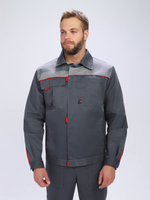 Костюм Флофт-2 СОП (тк.Смесовая,210) п/к, т.серый/серый