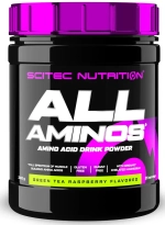 Антиоксидант Scitec Nutrition All Aminos 340 г зеленый чай малина
