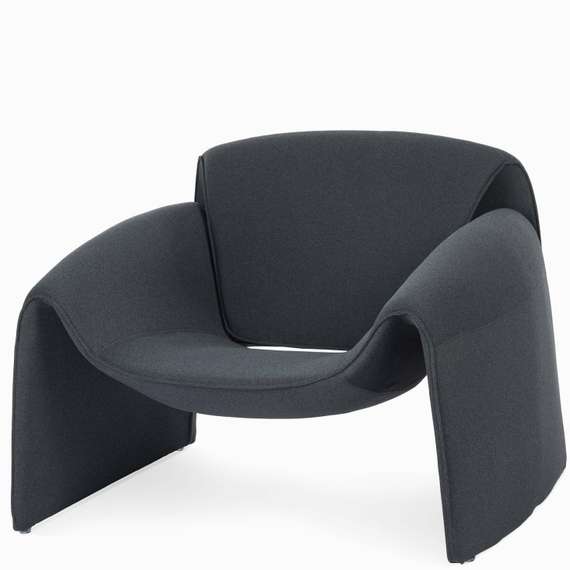 Кресло Ormes, тёмно-синяя водоотталкивающая ткань