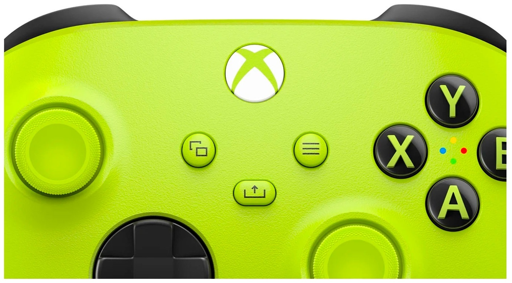 Игровой контроллер Xbox QAU-00023 зеленый