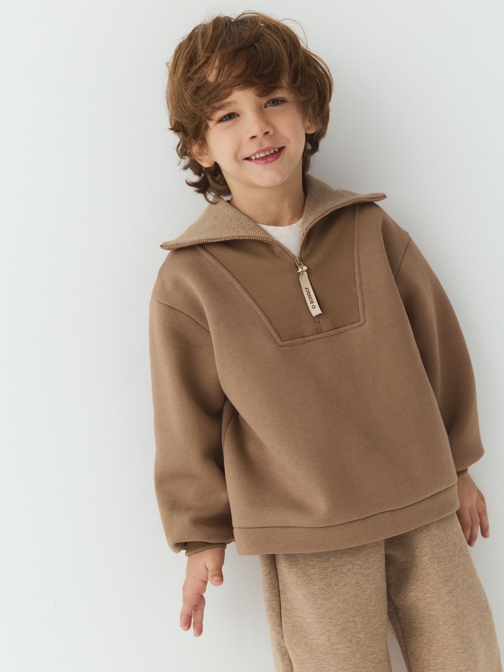 Свитшот "Какао" утепленный