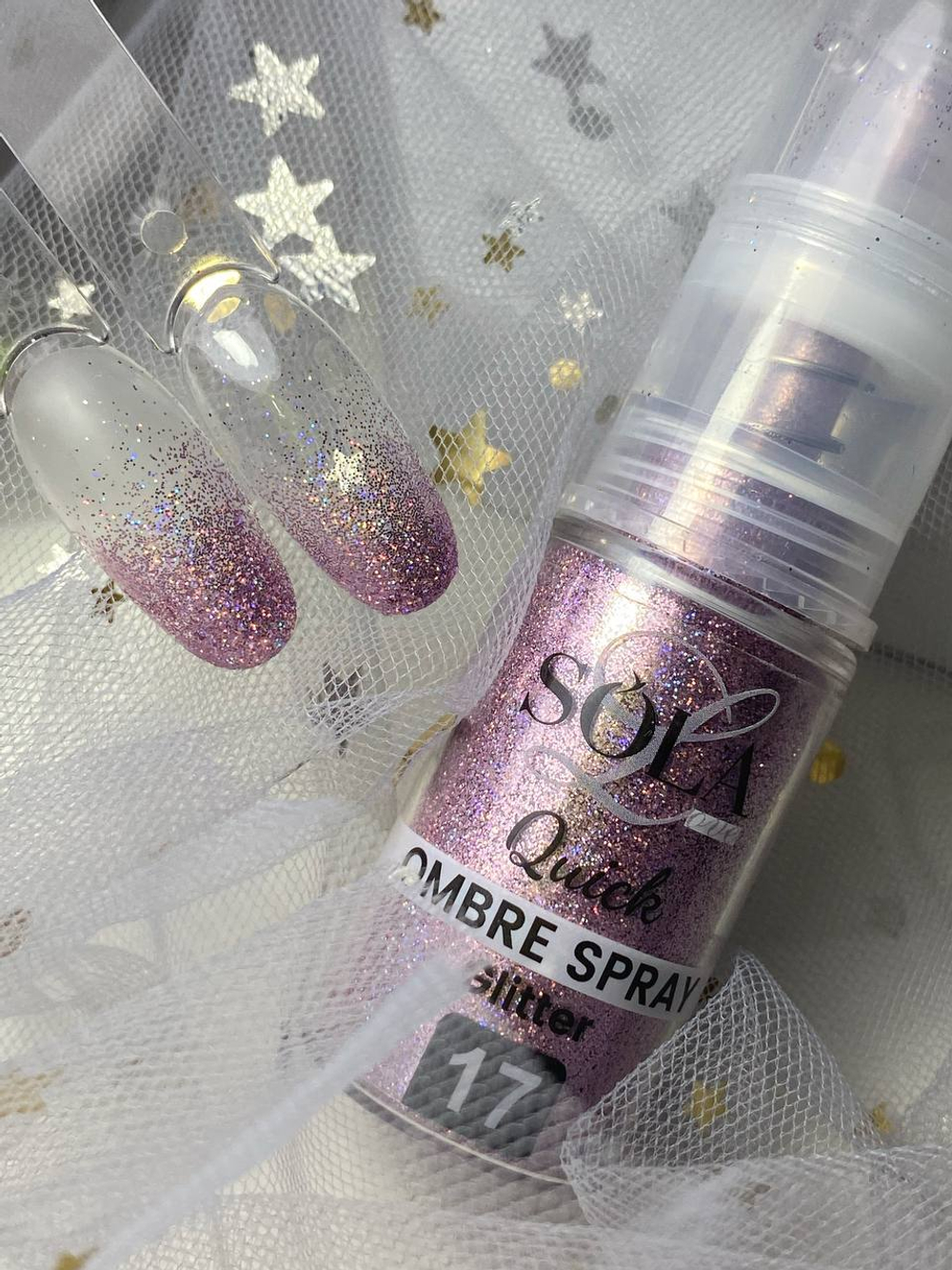 Sola Quick Ombre Dry Spray 17 - Сухой Спрей-омбре для градиента, 10м