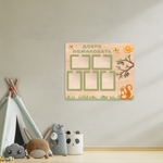 Стенд фанерный Добро пожаловать с объемными элементами и карманами А4 Скандик 150070999