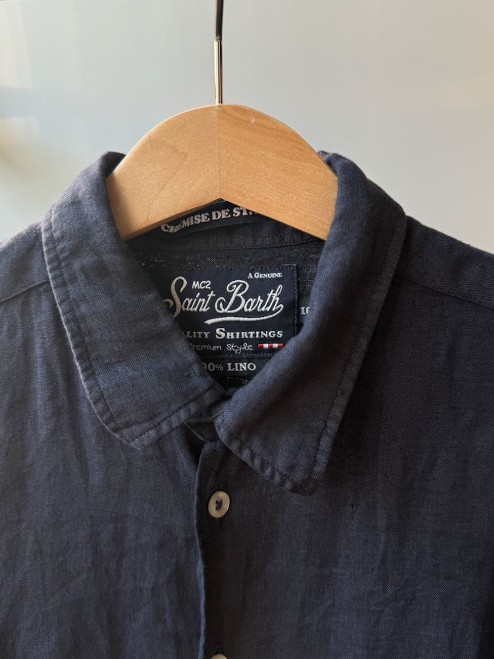 Льняная рубашка Mc2 Saint Barth, 140