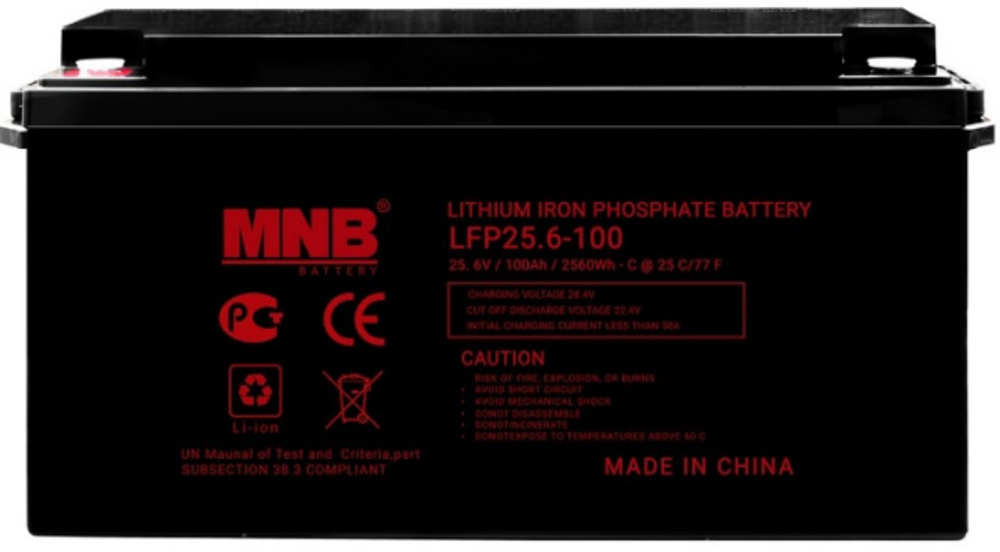 Аккумулятор MNB LFP-25,6-100