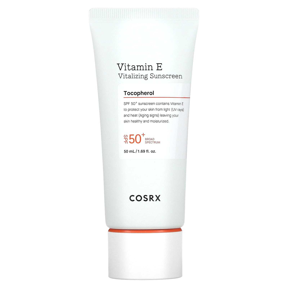 CosRx, Vitamin E, Vitalizing Sunscreen, SPF 50+, 1.69 fl oz (50 ml)