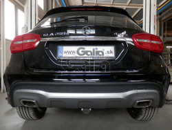 Фаркоп оцинкованный Galia M134C для Mercedes GLA-Class 2014-, Infiniti Q30 2016-(паспорт и сертификат в комплекте)(без электрики)