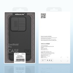 Чехол усиленный с защитной шторкой для камеры от Nillkin на Samsung Galaxy S23 FE, серия CamShield Pro Case