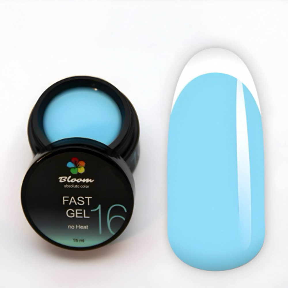 Фаст гель Fast Gel №16 15 мл (низкотемпературный) BLOOM
