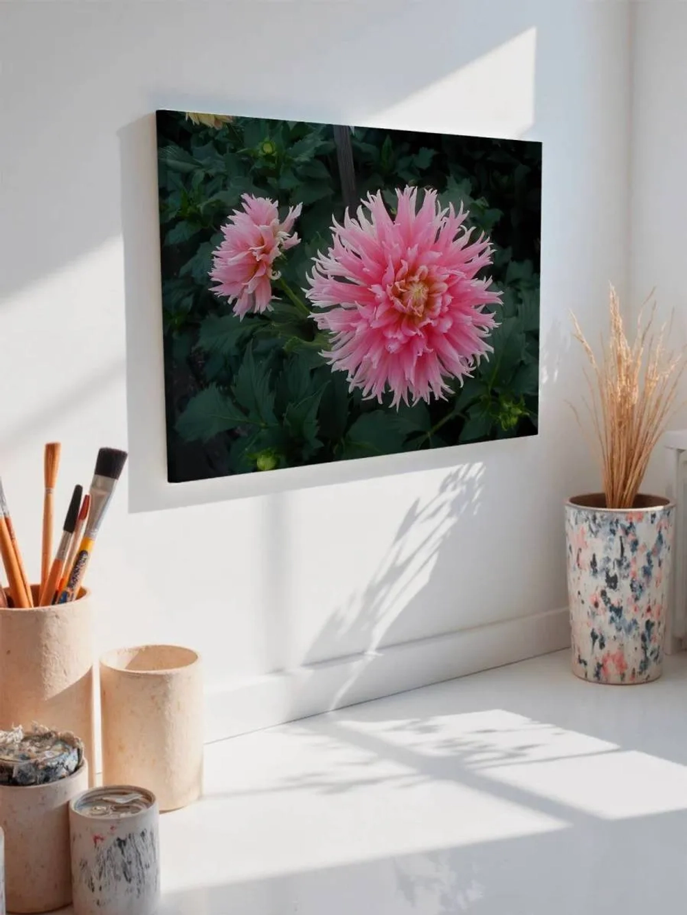 Картина на стену 40 X 50 Розовый цветок