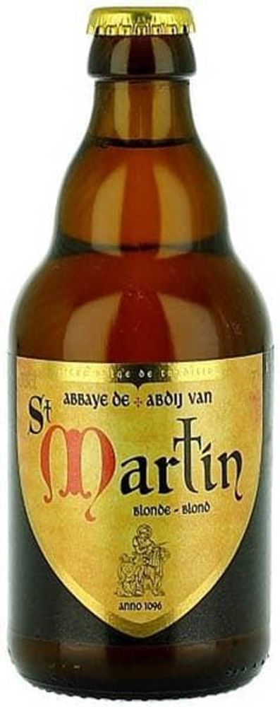 Brunehaut Abbaye de St. Martin Blonde 0.33 л. - стекло(12 шт.)