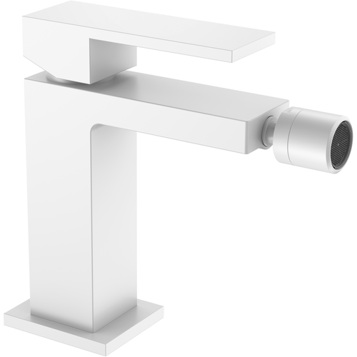 Смеситель для биде Boheme Qubic 476-MW matt white