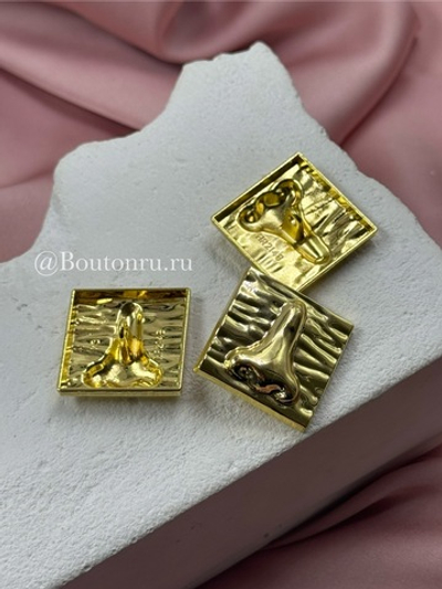 Пуговицы Скиапар. лимонные "Нос"