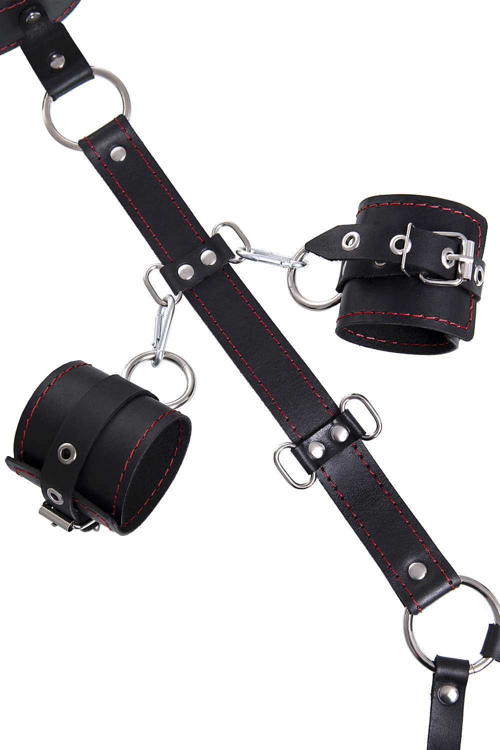 Сбруя для фиксации шеи и рук Pecado черная