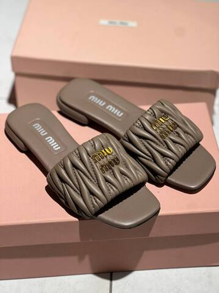 Шлепанцы MIU MIU, арт. 717320