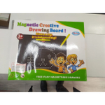Магнитный планшет для рисования, обучающая магнитная доска "Magnetic Creative Drawing Board!" 714 шариков