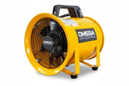 Вентилятор переносной строительный DFM 8 Omega Air Control - [20 см / 1500 куб. в час]