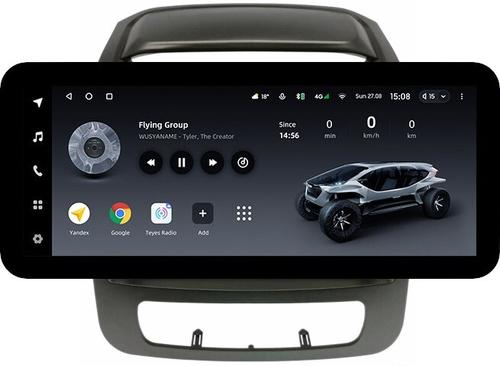 Магнитола для KIA Sorento 2 XM 2012-2020 (отдельный экран климата, со штатной КЗВ) - Teyes LUX ONE ROUND монитор 12.3" 2K QLED на Android 10, Быстрая, CarPlay, 4G SIM-слот
