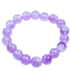 Браслет "Келли 10" аметист лавандовый