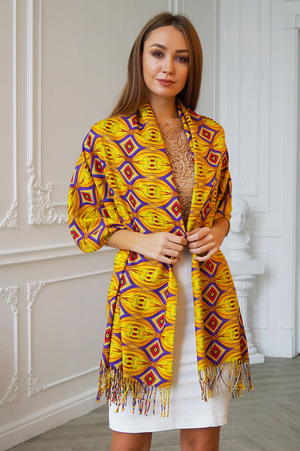 LIGVIANNI Палантин Kerchief Sun