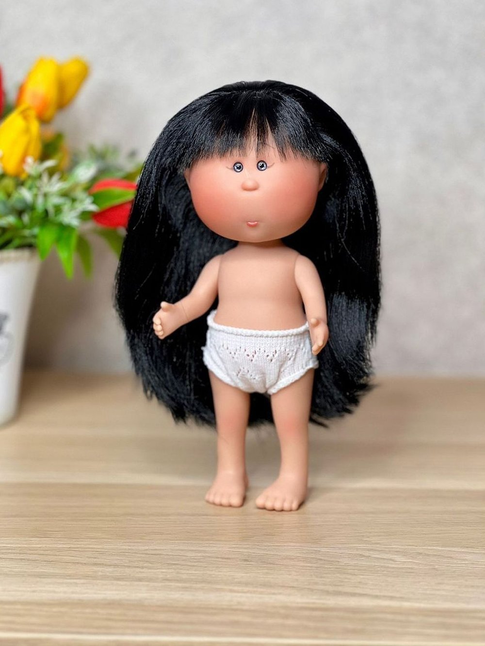 Кукла Nines виниловая 23см Little Mia без одежды (3199W11)