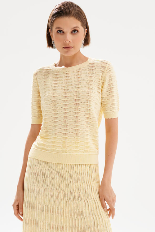 23531 Джемпер женский (желтый)